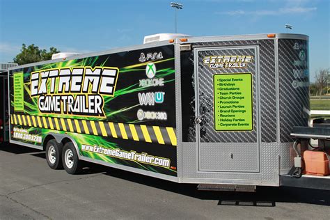 extreme game truck|rolling video game truck.
